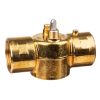 Picture of Erie Zone Valve, 2-Way, PN16, DN25 (1"), Rp Thread, Kvs 6.9 mÂ³/h (Cv 8.0), Pop-Top Actuator Connection, Brass Body.