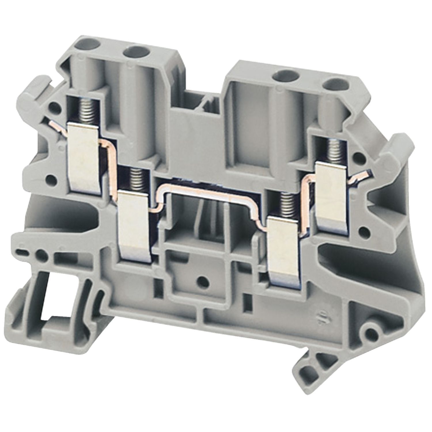 Picture of Screw Terminal, Linergy, Feed Through, 4 Points, 4mm² , Grey