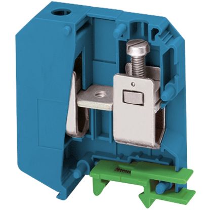 Picture of Terminal block, Linergy TR, blue, 50mm2, passthrough, 2 points, set of 10
