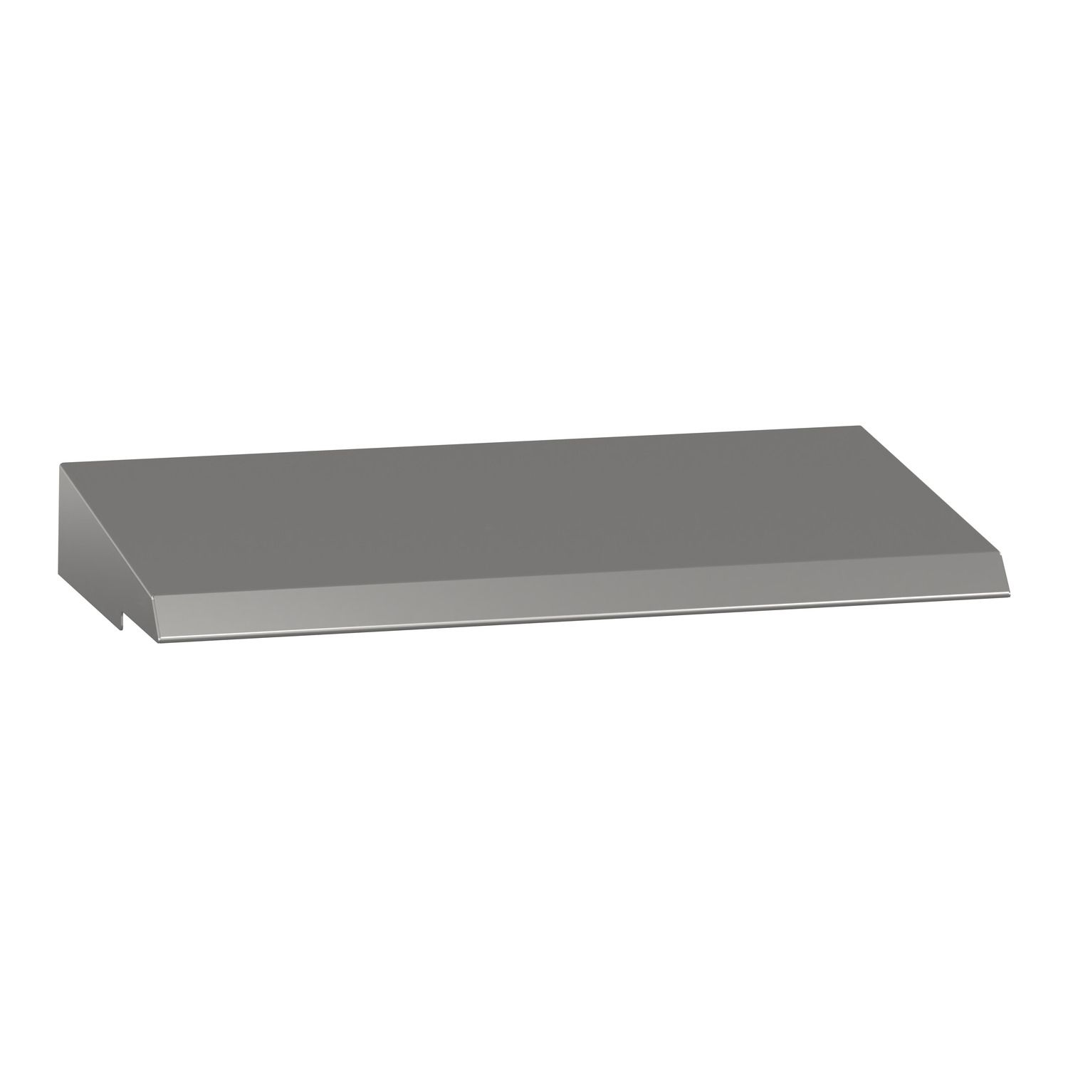 Picture of Stainless canopy 304L, Scotch BriteÂ® finish. for WM enclosure W400xD200mm