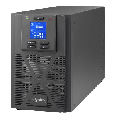 Picture of Easy UPS 1 Ph On-Line, Tower, 1000VA, 230V, 2x Australian outlets, Intelligent Card Slot, LCD