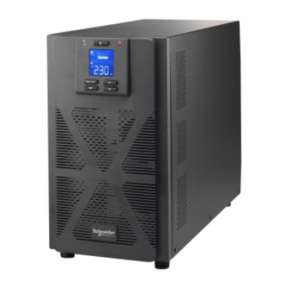 Picture of Easy UPS 1 Ph On-Line, Tower, 3kVA, 230V, 4x Australian outlets, Intelligent Card Slot, LCD