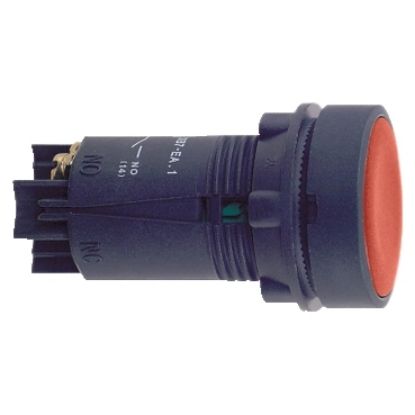 Picture of red pushbutton + 22 spring return - 1OC