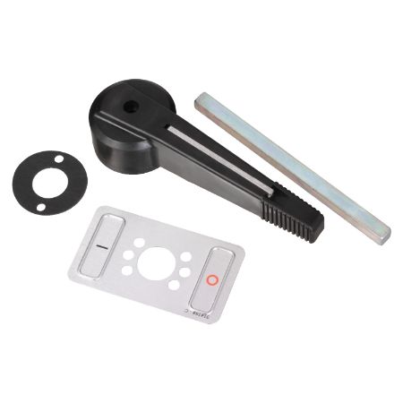 Picture of Rotary handle, TeSys DF, Black, extended, right hand side, for LS1D32
