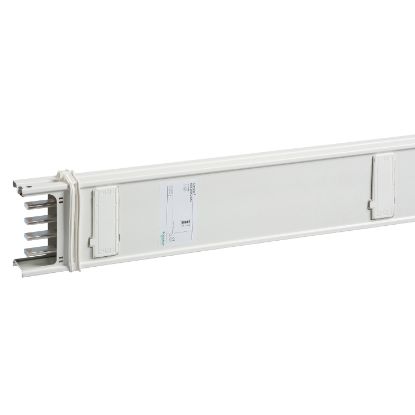 Picture of Vertical distribution length, Canalis KSA250, aluminium, 160/250A, fixed length 2.5m, 4 outlets, 3L+N+PE, white RAL9001
