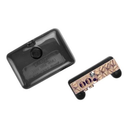 Picture of Clipsal MAX4, Mini Neutral link 100 A 500 V 7 hole with cover back wiring Black