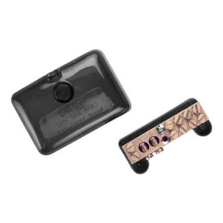 Picture of Clipsal MAX4, Mini Neutral link 100 A 500 V 7 hole with cover back wiring Black