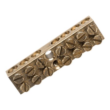 Picture of Clipsal MAX4, Brass link bar 100 A 500 V 7 hole