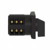 Picture of Complete cam switch, Harmony K1, K2, cam changeover switch, front mounting, plastic, 3 poles, 30degrees, 32A, 64x64mm, marked 1 2