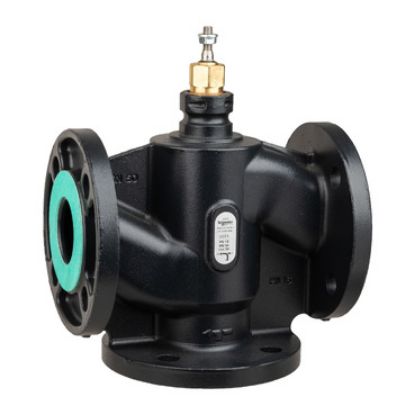 Picture of Venta V311 Globe Valve, 3-Way, PN16, Flanged, DN50, 38 Kvs, Nodular Iron Body & Seat, Brass plug.