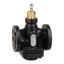 Picture of Venta V231 Globe Valve, 2-Way, PN25, Flanged, DN15, Kvs 2.5, Nodular Iron, Stainless Plug and Seat, Stem Up Closed.