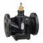 Picture of Venta V232 Globe Valve, 2-Way, PN25, Flanged, Balanced Plug, DN40, Kvs 25, Nodular Iron, Stainless Plug and Seat.