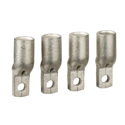 Picture of Crimp lugs for copper cable, ComPacT NSXm, 95mmÂ² rigid cable, 70mmÂ² flexible cable, set of 4 parts
