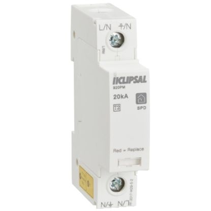Picture of Clipsal Resi MAX, Surge Protection Device (SPD) 1P Imax 20 kA