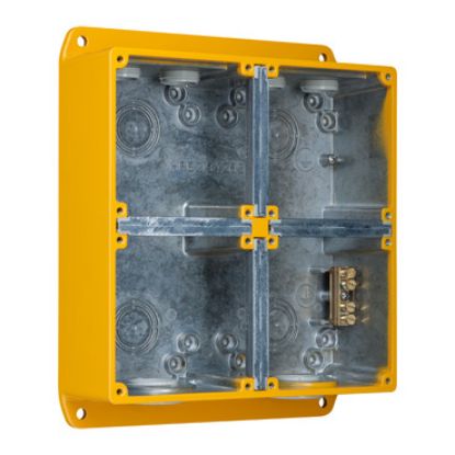 Picture of Metal Clad, Enclosure MultiGang 4 Gang, Cast Aluminium Material