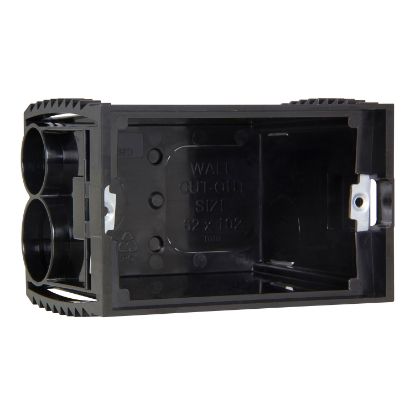 Picture of Clipsal - Mounting Accessories, Moulded Deep Plastic Wall Box, 1 Gang, Sliding Nuts
