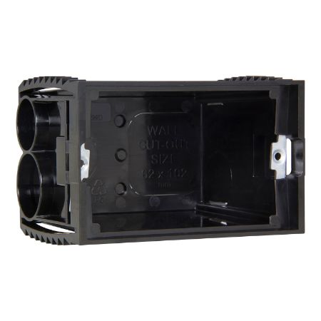 Picture of Clipsal - Mounting Accessories, Moulded Deep Plastic Wall Box, 1 Gang, Sliding Nuts
