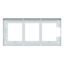 Picture of Medilec, Flush Mount Metal Plate, Wall Boxes, Grids, 3 Gang