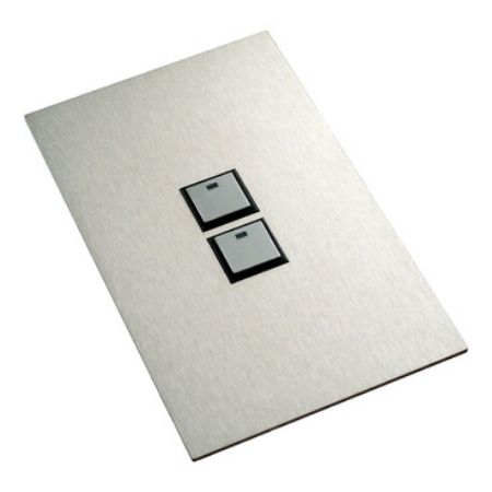 Picture of C-Bus, Reflection Wall Switches, 2 Gang