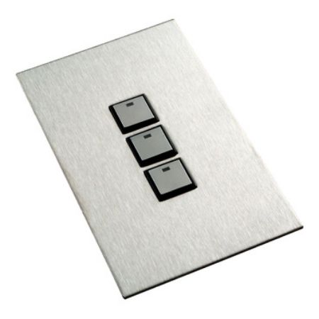 Picture of C-Bus, Reflection Wall Switches, 3 Gang
