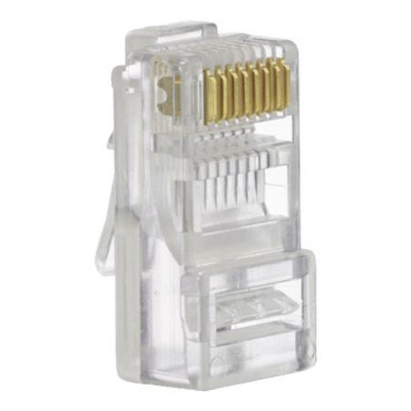 Picture of Clipsal Actassi, RJ45 Modular Plug, Cat5e for Stranded Cable, 8 Way (100 in PK)