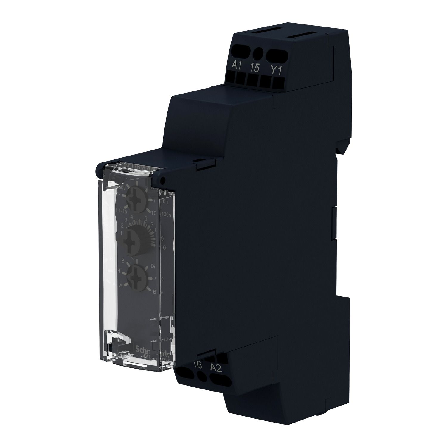 Picture of Modular timing relay, Harmony Timer Relays, 8A, 1CO, 0,1s..100h, multifunction, 12V AC DC