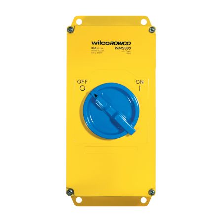 Picture of Metal Clad, Switch, 3 Pole, 100A, 415V, Made of Cast Aluminium