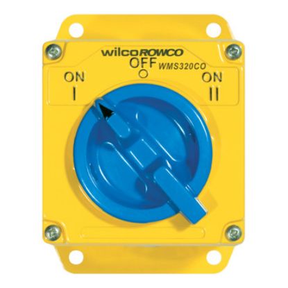 Picture of Metal Clad, Changeover Switch, 3 Pole, 20A, 415V, Made of Cast Aluminium