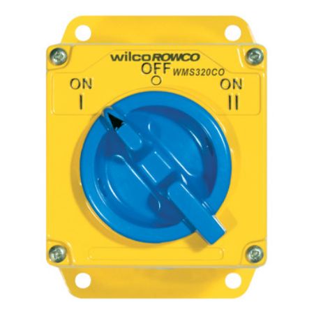 Picture of Metal Clad, Changeover Switch, 3 Pole, 20A, 415V, Made of Cast Aluminium