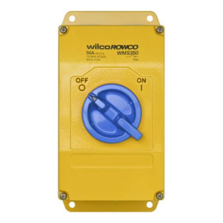 Picture of Metal Clad, Switch, 3 Pole, 50A, 415V, Made of Cast Aluminium