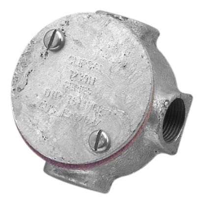 Picture of Clipsal - Cable Management, Machine Cast Fittings, Junction Boxes and Lid Kits, 20mm, 3 Way