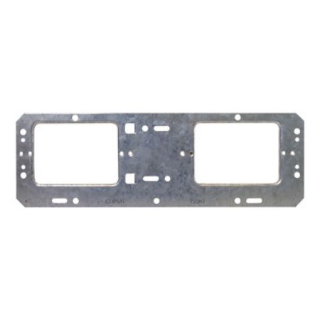 Picture of Clipsal - Mounting Accessories, Metal Bracket, 2 Gang, Front Stud Mount Horizontal