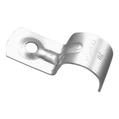 Picture of Clipsal - Cable Management, Fixing Accessories, 16mm Zinc Plated Metal Half Saddle