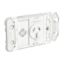 Picture of Clipsal Iconic, Single Switch Power Point Grid, Horizontal Mount, 250V, 15A