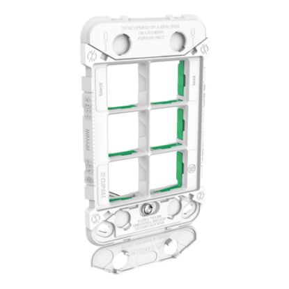 Picture of Clipsal Iconic, Switch Grid, 6 Gang, Horizontal/Vertical Mount