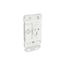 Picture of Clipsal Iconic, Single Switch Power Point Grid, Vertical Mount, 250V, 10A