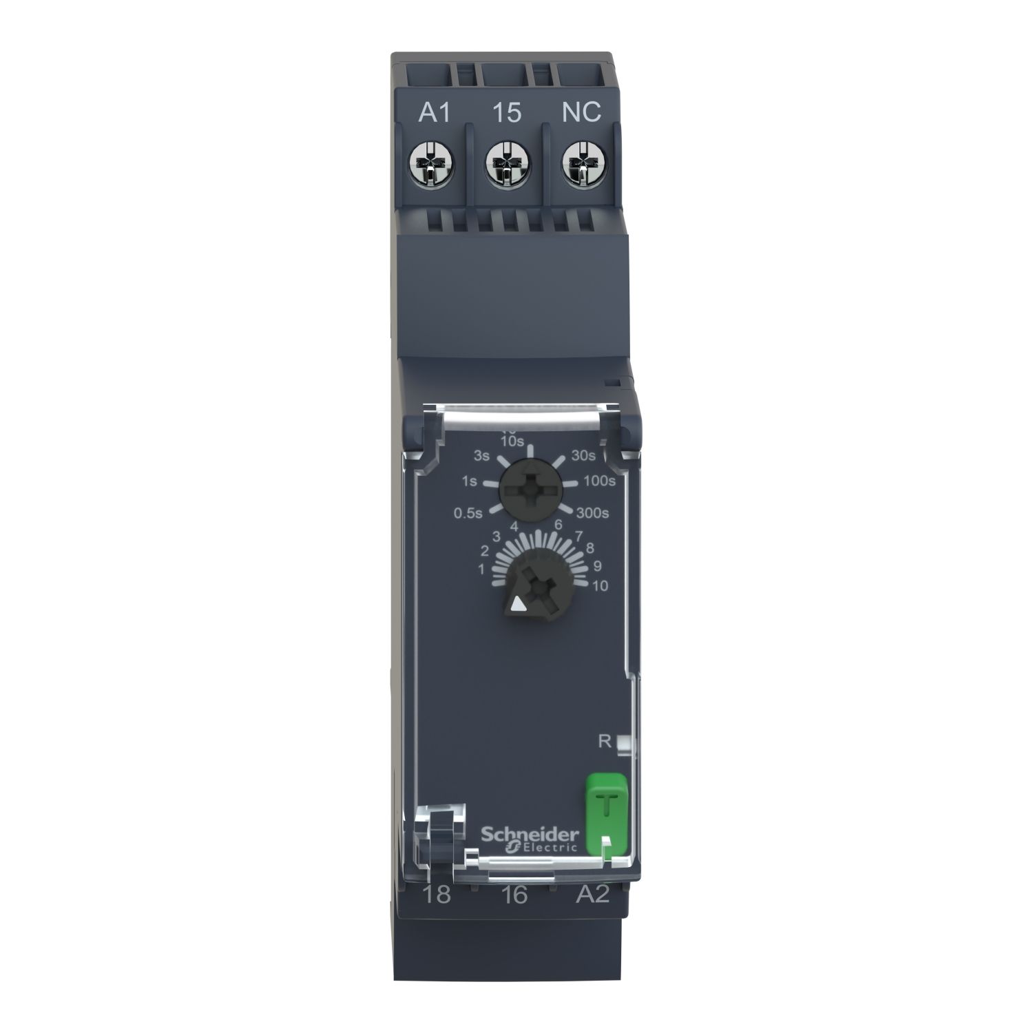 Picture of single function relay, Harmony Timer Relays, 8A, 1 CO, 0.05sâ€¦300s, star delta, 24V DC or 24...240V AC DC