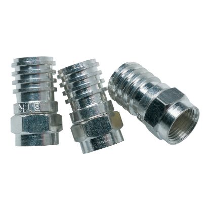 Picture of Clipsal Actassi, RG6 Cable Connectors, Crimp Type, F-Type, Blister Pack of 100