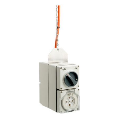 Picture of Clipsal - 56 Series, Pendant Switched Outlets, Switched Pendant Outlet Kit, (suits 2 x 56C)
