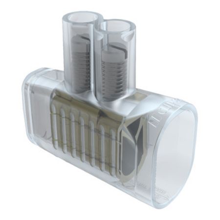 Picture of Clipsal - 500 Series, Cable Connectors, Two Screw, Clear Insulated, 80A, Suits up to 2 x 35mm² Cables