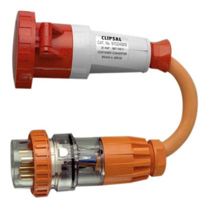 Picture of 67 Series, Plugs and Extension Sockets, Container Converter, 440V, 32A, 4 Pin