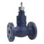 Picture of VGS211F Globe valve for steam up to 200Â°C, 2-Way, flanged, DN25, Kvs 10 mÂ³/h, stainless steel trim, stem down closed