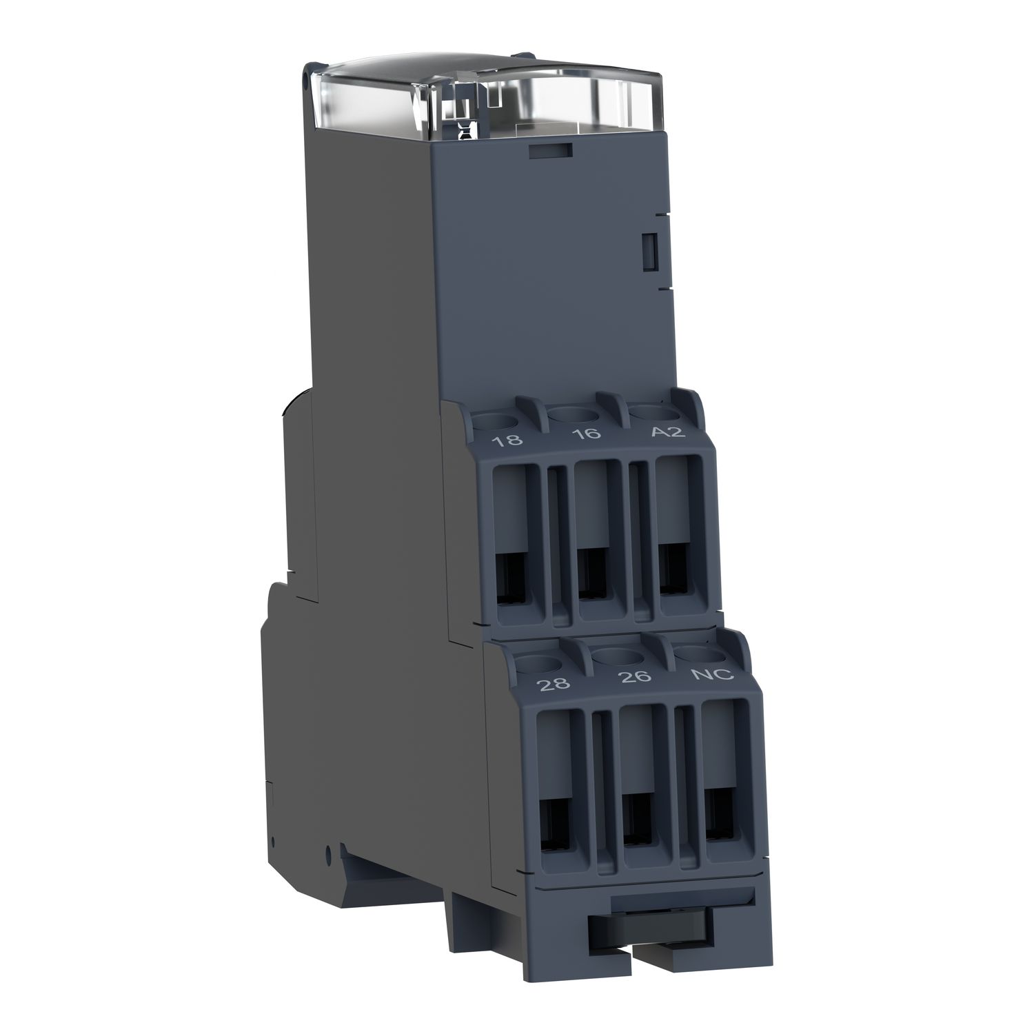 Picture of single function relay, Harmony Timer Relays, 8A, 2CO, 0.05sâ€¦300h, star delta, 24...240V AC DC