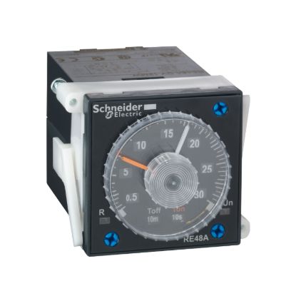 Picture of dual function relay, Harmony Timer Relays, 5A, 2CO, 0.02s...300h, asymmetrical flashing, 24...240V AC DC