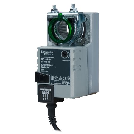Picture of MD10B Damper Actuator, 2-Position, Non-Spring Return, 24Vac/Vdc, 1m Cable, 10Nm, IP54
