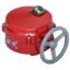 Picture of MF40 Butterfly Valve Actuator, Modulating, 2-10VDC, 24Vac/dc, 40Nm, Non-Spring Return, IP54