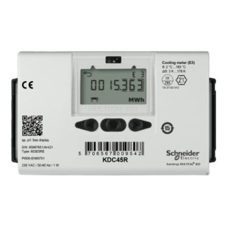 Picture of KD Series Cooling Meter, DN80 Flanged Stainless Steel, 40 m³/h Nominal, Return