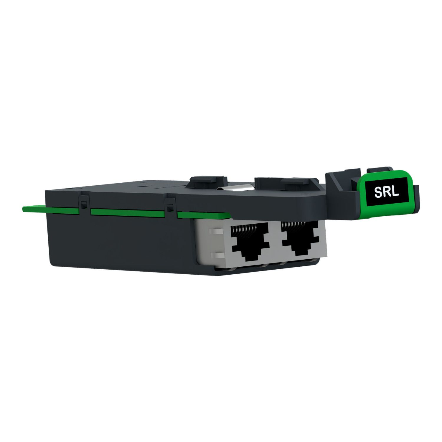 Picture of RS485 2*RJ45 serial line module for slot N - accessory for PowerLogic P5