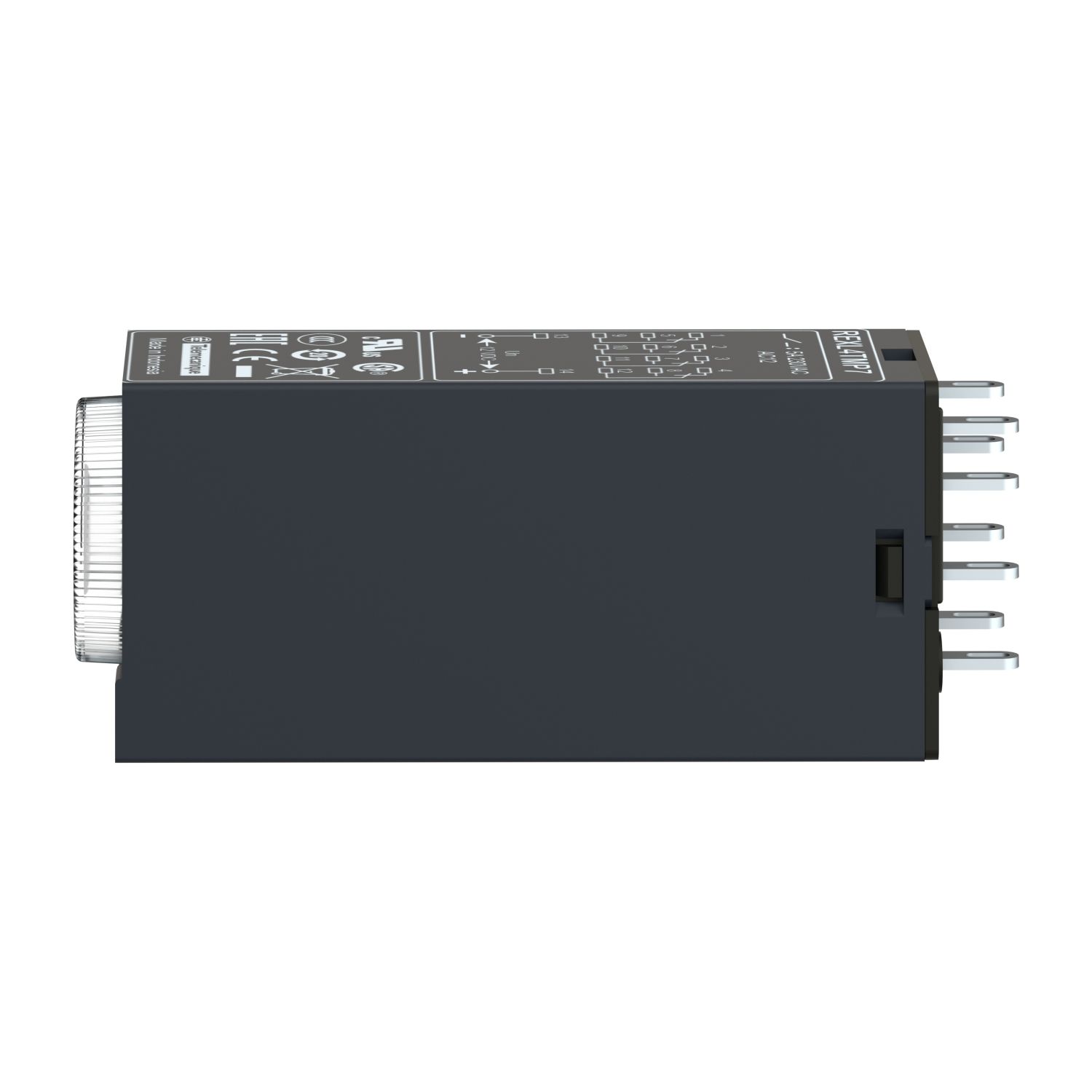 Picture of single function relay, Harmony Timer Relays, 5A, 4CO, 0.1s..100h, on delay, 230V AC