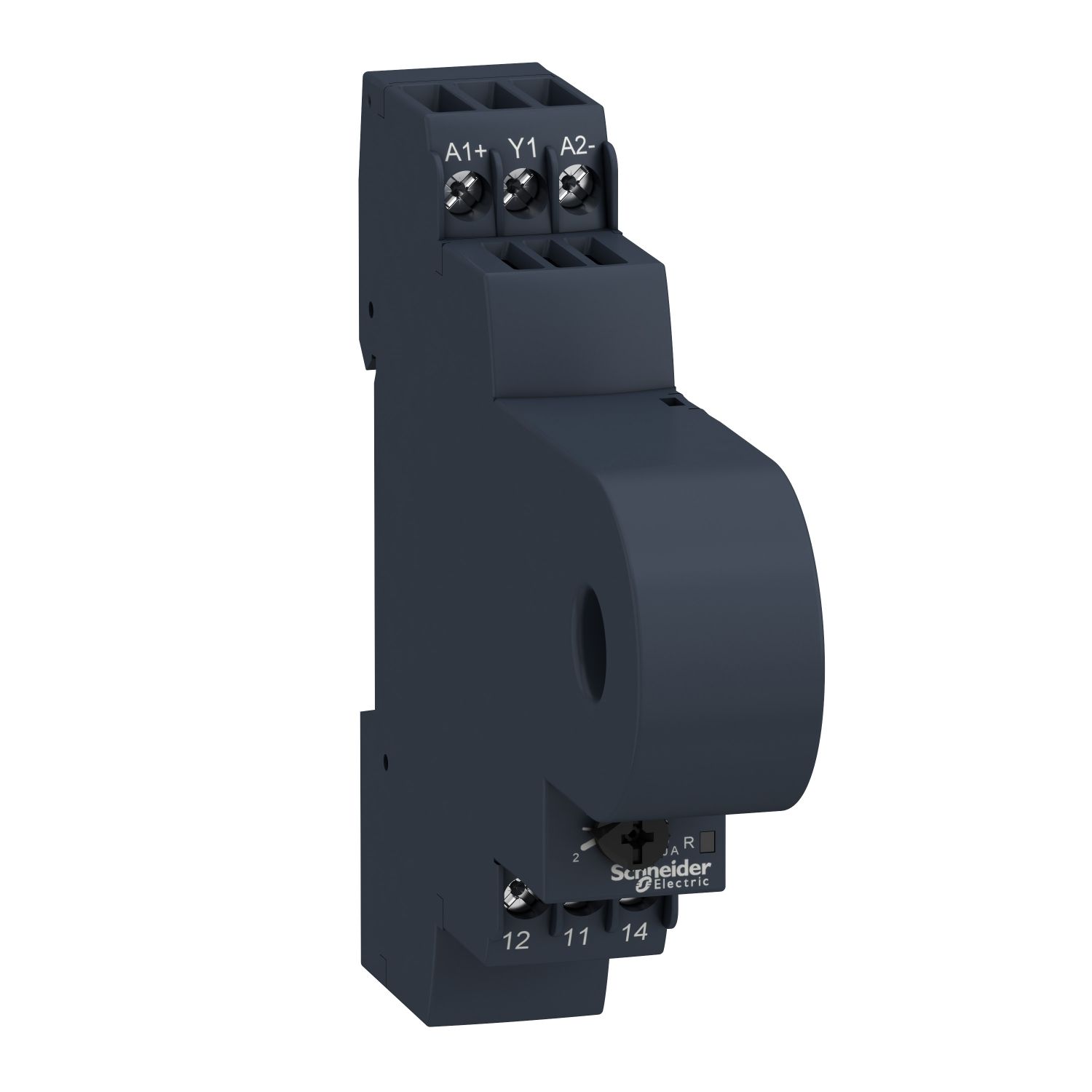 Picture of Modular current Control Relay, Harmony Control Relays, 5A, 1CO, overcurrent function, 250V AC DC